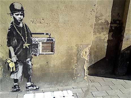 Banksy Graffiti Stencils